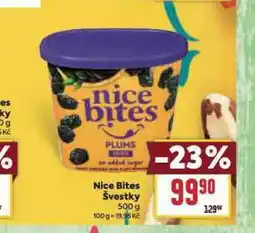 Billa nice bites švestky nabídka