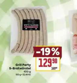 Billa Grill party s-bratwürstel nabídka