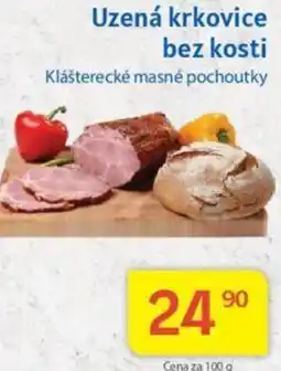 Kubík potraviny Uzená krkovice bez kosti nabídka