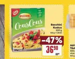 Billa Bacchini kuskus nabídka