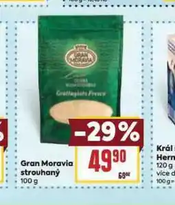 Billa Gran moravia strouhaný nabídka