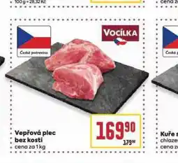 Billa Vepřová plec bez kosti nabídka