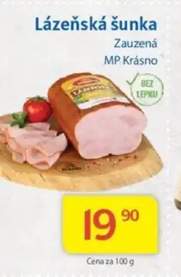 Kubík potraviny Lázeňská šunka nabídka