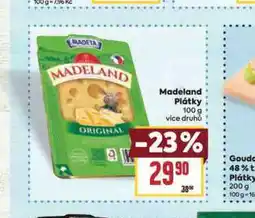 Billa Madeland plátky nabídka