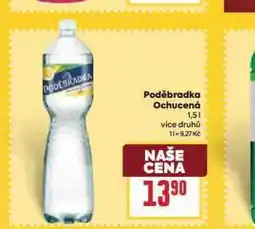 Billa Poděbradka ochucená nabídka