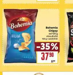 Billa Bohemia chipsy nabídka