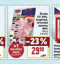 Billa Šunka cz 95% nabídka