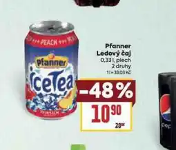 Billa Pfanner ledový čaj nabídka