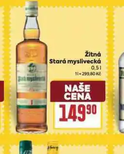 Billa Žitná stará myslivecká nabídka