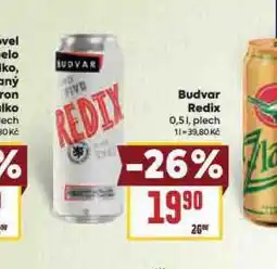 Billa Budvar redix nabídka