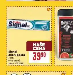 Billa Signal zubní pasta nabídka