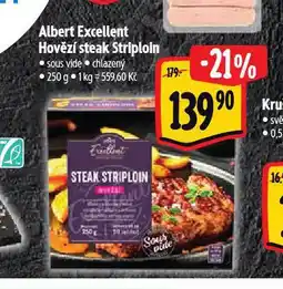 Albert Hovězí steak striploin nabídka