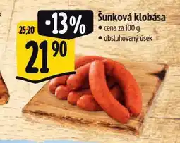 Albert Šunková klobása nabídka