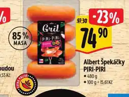 Albert Špekáčky piri-piri nabídka