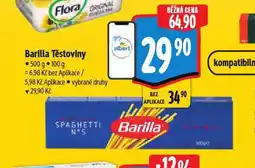 Albert Barilla těstoviny nabídka