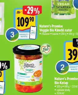 Albert Veggie bio kimchi natur nabídka