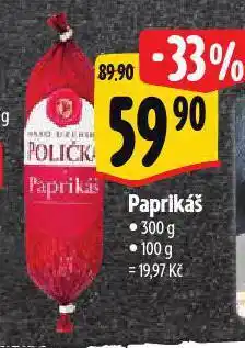 Albert Paprikáš nabídka