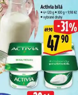 Albert Activia bílá nabídka