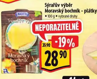 Albert Sýrařův výběr moravský bochník nabídka