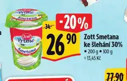 Albert Zott primo smetana ke šlehání nabídka