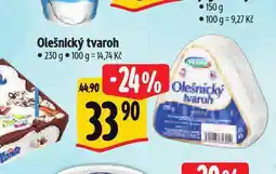 Albert Olešnický tvaroh nabídka