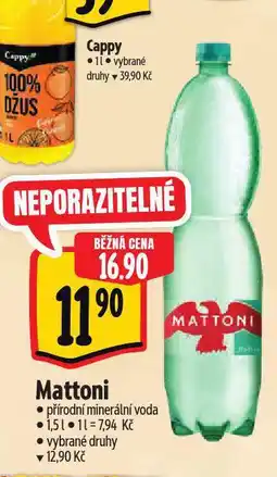 Albert Mattoni nabídka
