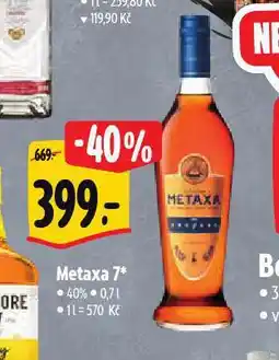 Albert Metaxa 7 nabídka