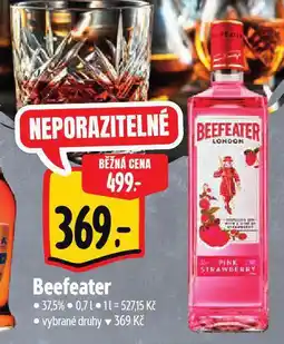 Albert Beefeater gin nabídka