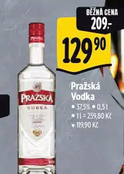 Albert Pražská vodka nabídka