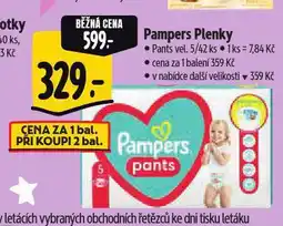 Albert Pampers plenky nabídka