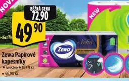 Albert Zewa papírové kapesníky nabídka