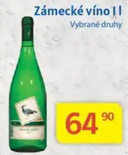 Kubík potraviny Zámecké víno 1L nabídka