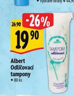 Albert Odličovací tampony nabídka