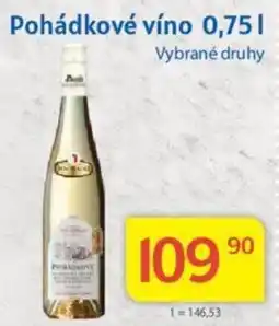 Kubík potraviny Pohádkové víno 0,75L nabídka