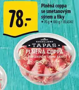 Albert Plněná coppa se smetanovým sýrem a fíky nabídka