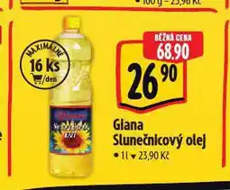 Albert Giana slunečnicový olej nabídka