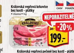Albert Královská vepřová krkovice bez kosti nabídka