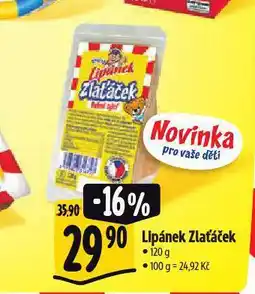Albert Lipánek zlaťáček nabídka