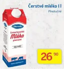 Kubík potraviny Čerstvé mléko 1L nabídka