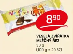 Flop VESELÁ ZVÍŘÁTKA MLÉČNÝ ŘEZ nabídka