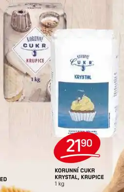 KORUNNÍ CUKR KRYSTAL, KRUPICE