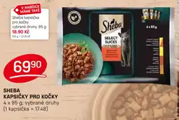 SHEBA KAPSIČKY PRO KOČKY