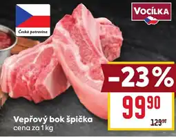 Billa Vepřový bok špička nabídka