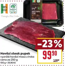 Billa Hovězí steak pupek nabídka