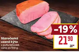 Billa Staročeská uzená kýta nabídka