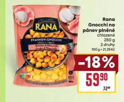 Billa Rana Gnocchi na pánev plněné nabídka
