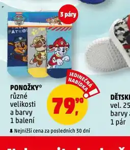 Penny Market Ponožky nabídka