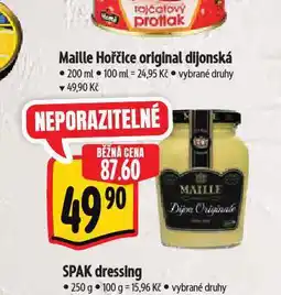 Albert Maille dijonská hořčice nabídka