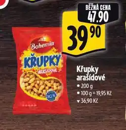 Albert Křupky arašídové nabídka