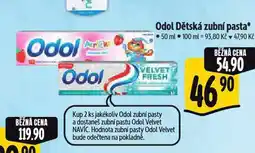 Albert Odol perlička zubní pasta nabídka